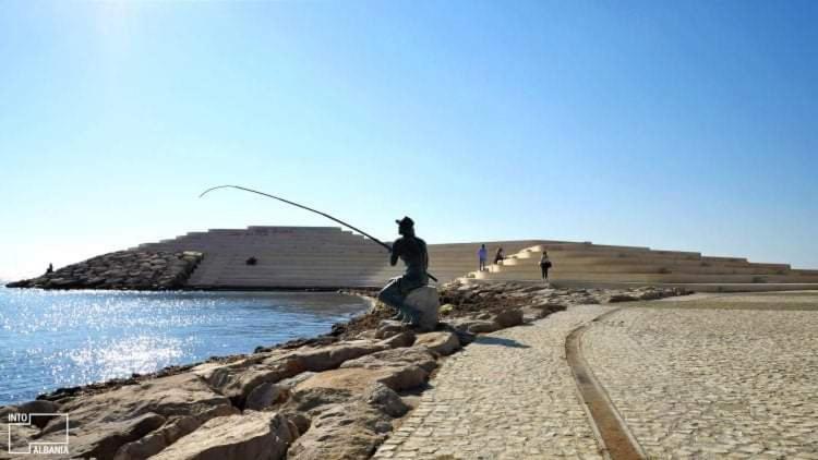 דורס Mediterranean Sea Apartment City Center מראה חיצוני תמונה